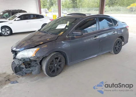 2013 Nissan Sentra Sr z USA, uszkodzony, nr VIN 3N1AB7AP0DL777387